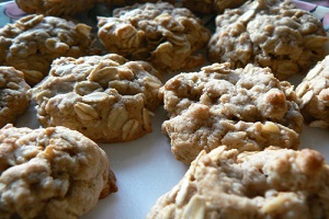 Peanut Butter and Oatmeal Cookies